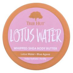 Tree Hut Lotus Water Whipped Body Butter with Shea Butter, 8.4 Oz | Whipped Shea Body Butter, Long-Lasting Hydration for Soft, Smooth Skin, Essential Body Care, Lightweight Moisturizer