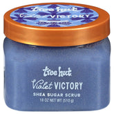 Tree Hut Violet Victory Body Scrub, Exfoliating Sugar Scrub, Vegan, 18 Oz | Exfoliating & Nourishing with Shea Butter & Essential Oils, Body Exfoliator for All Skin Types, Self Care Gifts for Women